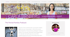 Desktop Screenshot of carlabirnberg.com